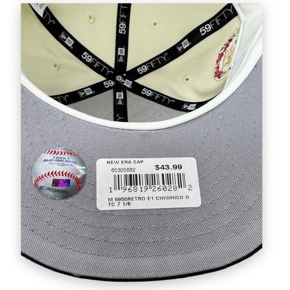 Chicago White Sox‎ Retro 50th All Star Game Patch  Fitted 7 1/8 New Era 59FIFTY - Picture 6 of 7